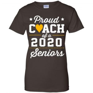 Proud Coach Of A 2020 Senior Graduation T-Shirts, Hoodie, Tank 23