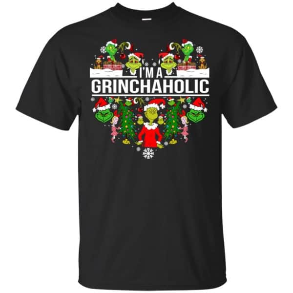 The Grinch: I'm A Grinchaholic Christmas T-Shirts, Hoodie, Tank 3