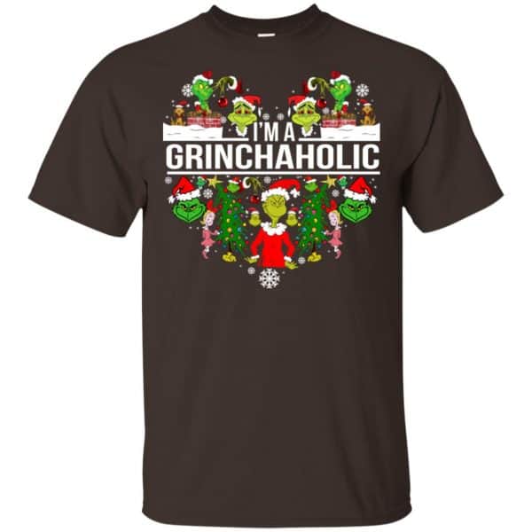 The Grinch: I'm A Grinchaholic Christmas T-Shirts, Hoodie, Tank 4