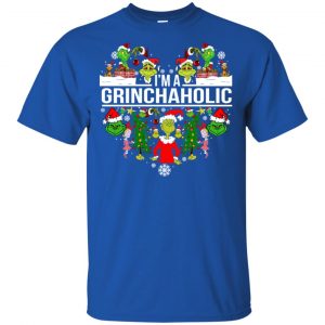 The Grinch: I'm A Grinchaholic Christmas T-Shirts, Hoodie, Tank 16