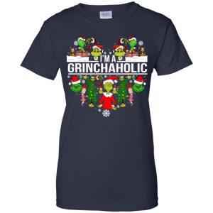 The Grinch: I'm A Grinchaholic Christmas T-Shirts, Hoodie, Tank 24