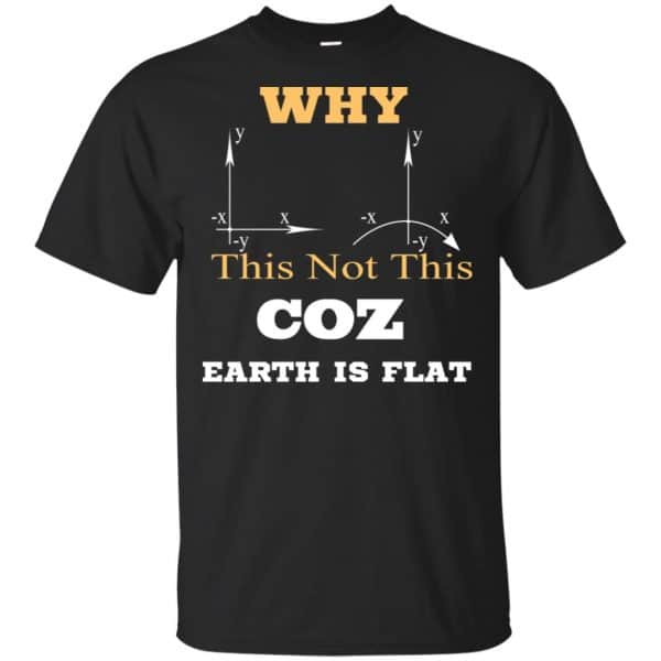 Why This Not This Coz Earth Is Flat T-Shirts, Hoodie, Tank 3