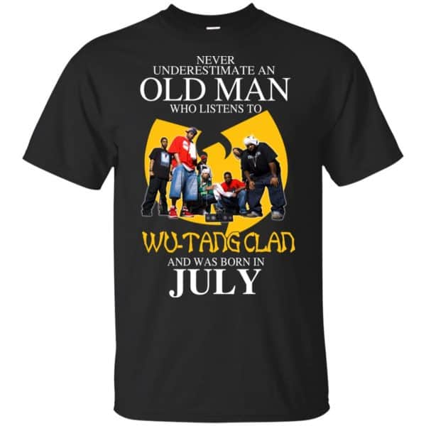 An Old Man Who Listens To Wu-Tang Clan And Was Born In July T-Shirts, Hoodie, Tank 3