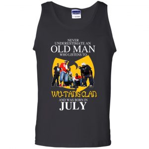 An Old Man Who Listens To Wu-Tang Clan And Was Born In July T-Shirts, Hoodie, Tank 24