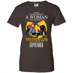 A Woman Who Listens To Wu-Tang Clan And Was Born In September T-Shirts, Hoodie, Tank 23