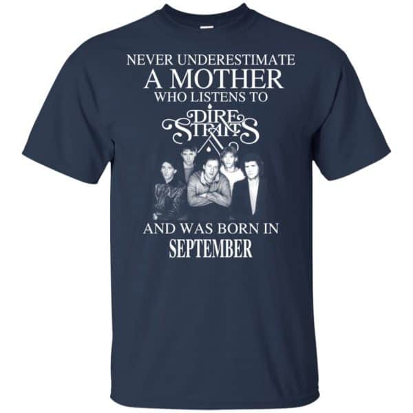 A Mother Who Listens To Dire Straits And Was Born In September T-Shirts, Hoodie, Tank 6