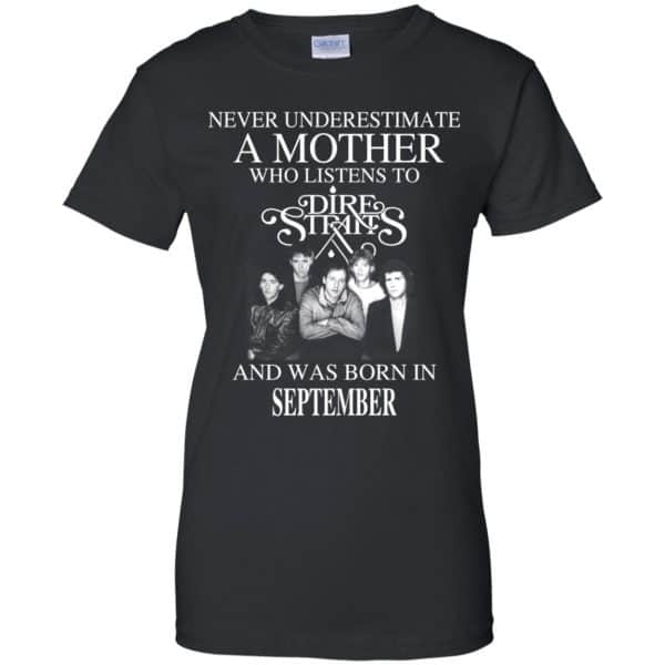 A Mother Who Listens To Dire Straits And Was Born In September T-Shirts, Hoodie, Tank 11