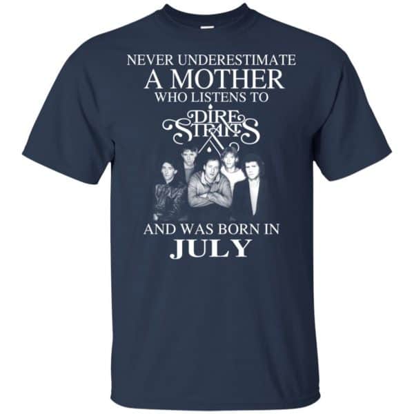 A Mother Who Listens To Dire Straits And Was Born In July T-Shirts, Hoodie, Tank 6