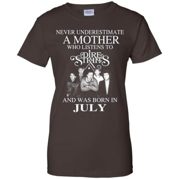 A Mother Who Listens To Dire Straits And Was Born In July T-Shirts, Hoodie, Tank 12