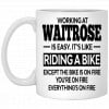 Working At Waitrose Is Easy It’s Like Riding A Bike Mug 2