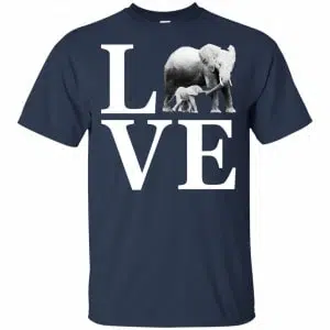I Love Elephants Vintage Look Elephant Shirt, Hoodie, Tank 17