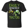 Easily Distracted By Tractors T-Shirts, Hoodie, Tank 1