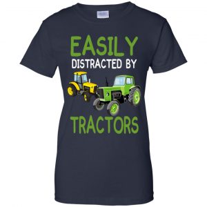 Easily Distracted By Tractors T-Shirts, Hoodie, Tank 24