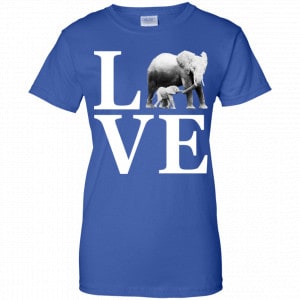 I Love Elephants Vintage Look Elephant Shirt, Hoodie, Tank 25