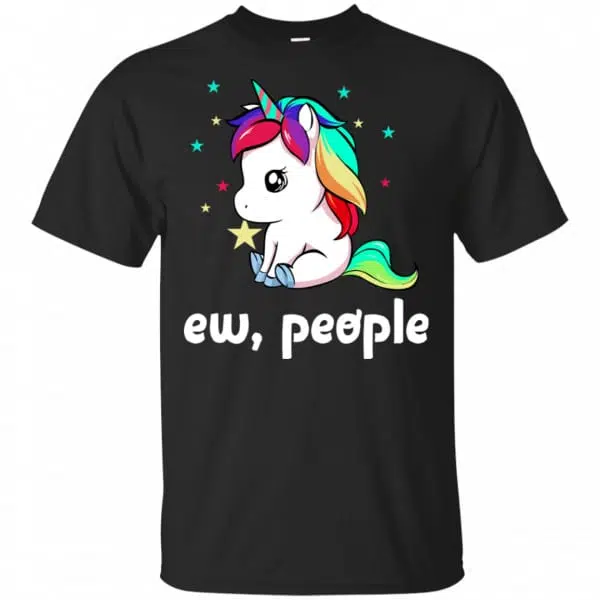 Unicorn: Ew People Unicorn T-Shirts, Hoodie, Tank 3
