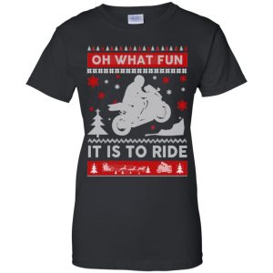 Motorbike Sweater Christmas Oh What Fun It Is To Ride T-Shirts, Hoodie, Sweater 22