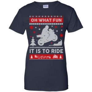 Motorbike Sweater Christmas Oh What Fun It Is To Ride T-Shirts, Hoodie, Sweater 24