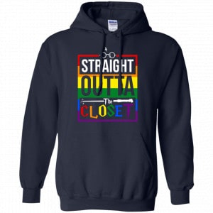 Straight Outta Closet Pride LGBT Shirt, Hoodie, Tank 19