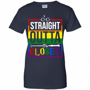 Straight Outta Closet Pride LGBT Shirt, Hoodie, Tank 24