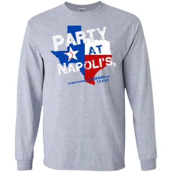 Texas Rangers: The 'Party at Napoli's Shirt, Hoodie, Tank 6
