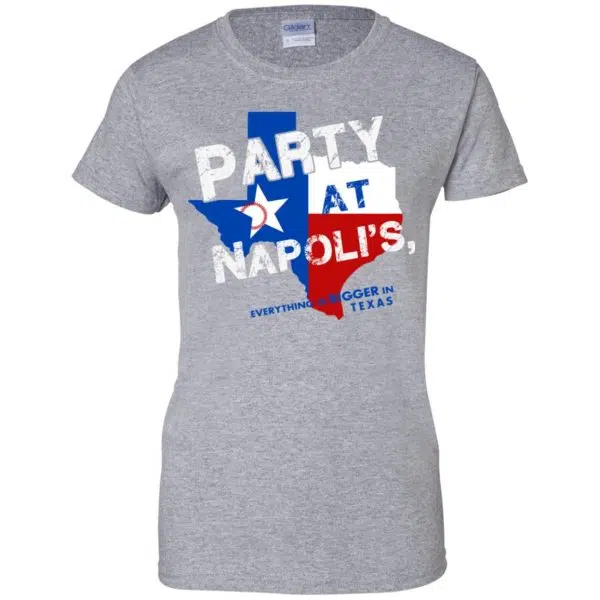 Texas Rangers: The 'Party at Napoli's Shirt, Hoodie, Tank 12