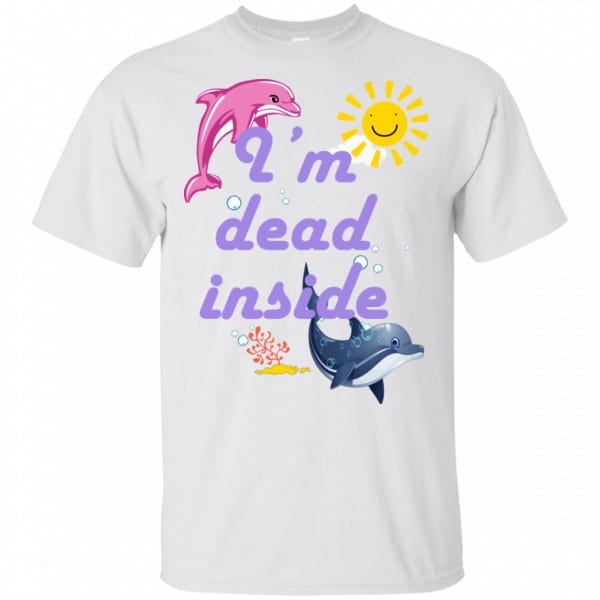 I Am Dead Inside Dolphins Shirt, Hoodie, Tank New Designs 4