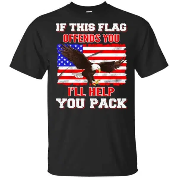 If This Flag Offends You I'll Help You Pack Shirt, Hoodie, Tank 3