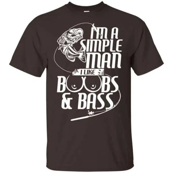 I'm A Simple Man I Like Boobs & Bass Fishing Shirt, Hoodie, Tank 4