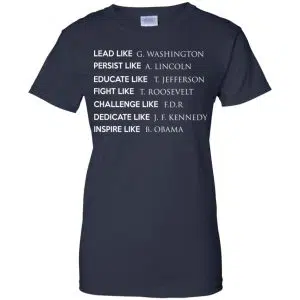 Lead Like G. Washington Persist Like A. Lincoln Shirt, Hoodie, Tank 24