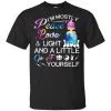 I'm Mostly Peace Love & Light And A Little Go Fuck Yourself Shirt, Hoodie, Tank 2