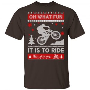 Bicycle Sweater Christmas Oh What Fun It Is To Ride T-Shirts, Hoodie, Sweater Apparel 2