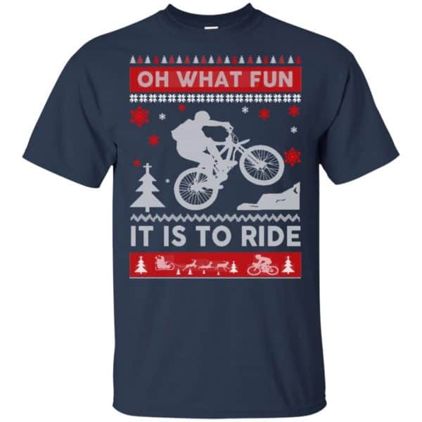 Bicycle Sweater Christmas Oh What Fun It Is To Ride T-Shirts, Hoodie, Sweater Apparel 6