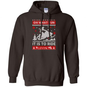 Snowmobile Sweater Christmas Oh What Fun It Is To Ride T-Shirts, Hoodie, Sweater 20