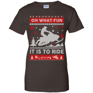 Snowmobile Sweater Christmas Oh What Fun It Is To Ride T-Shirts, Hoodie, Sweater 23