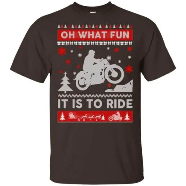 Motorcycle Sweater Christmas Oh What Fun It Is To Ride T-Shirts, Hoodie, Sweater 4