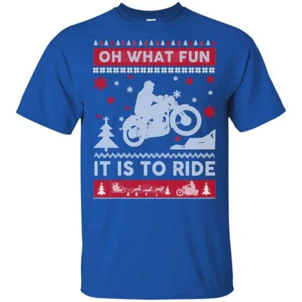 Motorcycle Sweater Christmas Oh What Fun It Is To Ride T-Shirts, Hoodie, Sweater 5