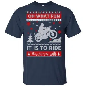 Motorcycle Sweater Christmas Oh What Fun It Is To Ride T-Shirts, Hoodie, Sweater 17