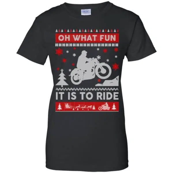 Motorcycle Sweater Christmas Oh What Fun It Is To Ride T-Shirts, Hoodie, Sweater 11