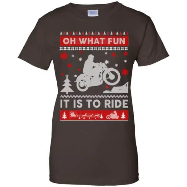 Motorcycle Sweater Christmas Oh What Fun It Is To Ride T-Shirts, Hoodie, Sweater 12