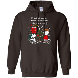 It's What't Not Under The Christmas Tree That Matters It's Who Around It Shirt, Hoodie, Tank 20