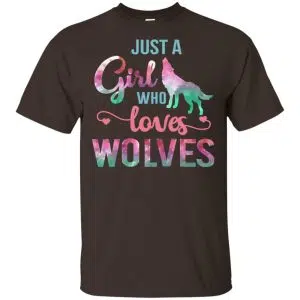 Just A Girl Who Loves Wolves Shirt, Hoodie, Tank 15