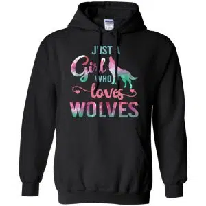 Just A Girl Who Loves Wolves Shirt, Hoodie, Tank 18