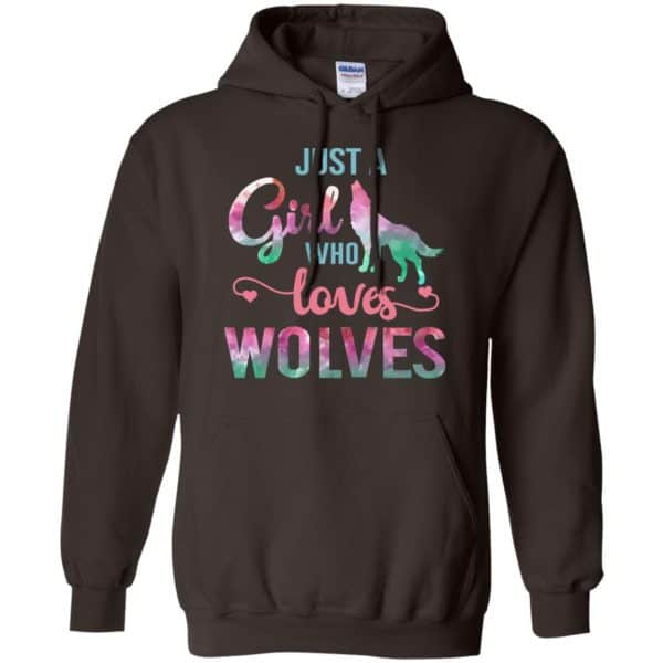 Just A Girl Who Loves Wolves Shirt, Hoodie, Tank Apparel 9