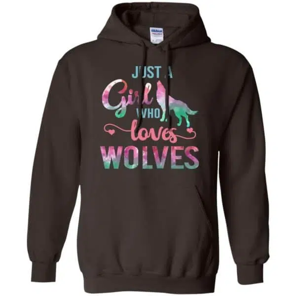 Just A Girl Who Loves Wolves Shirt, Hoodie, Tank 9