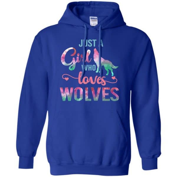 Just A Girl Who Loves Wolves Shirt, Hoodie, Tank Apparel 10