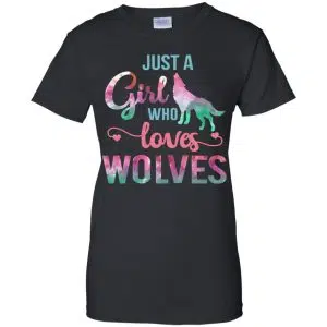 Just A Girl Who Loves Wolves Shirt, Hoodie, Tank 22