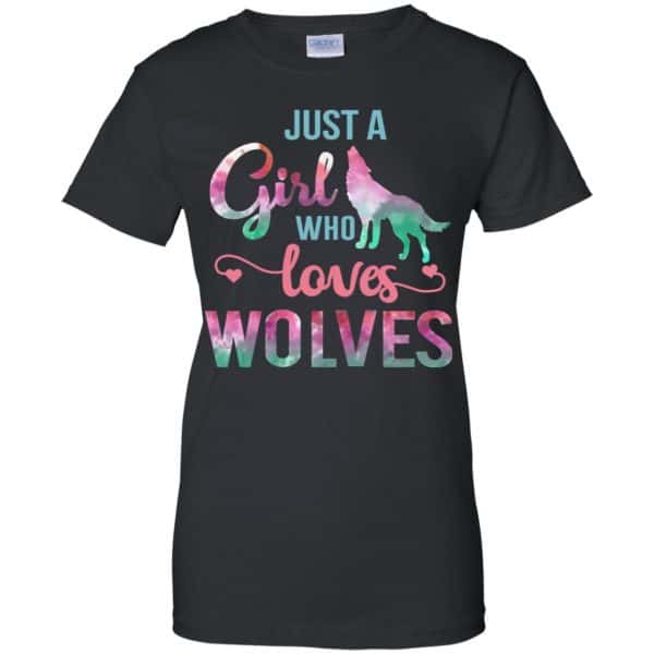 Just A Girl Who Loves Wolves Shirt, Hoodie, Tank Apparel 11