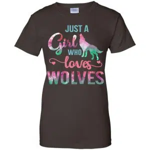 Just A Girl Who Loves Wolves Shirt, Hoodie, Tank 23