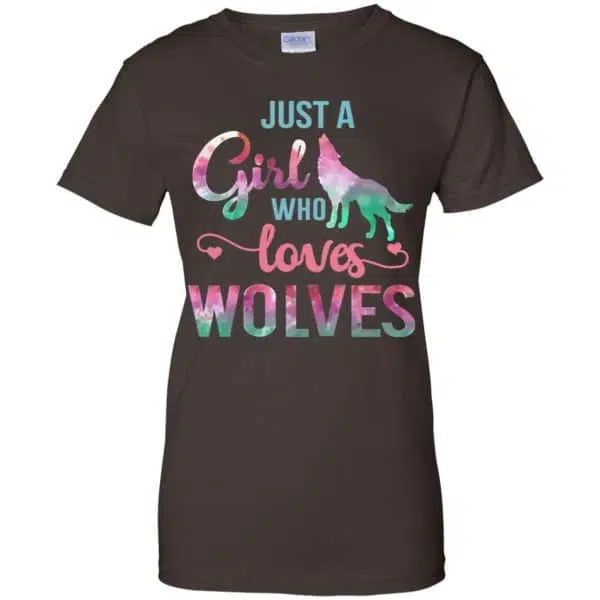 Just A Girl Who Loves Wolves Shirt, Hoodie, Tank 12