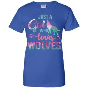 Just A Girl Who Loves Wolves Shirt, Hoodie, Tank 25